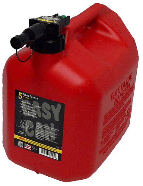 3 (98) 1 Year Limited Warranty Color Red Material Plastic Volume 5 Gallon Compare No Spill 5 Gallon Gas Can - 1450 Part 1450 Line NSP 4. . Walmart gas can